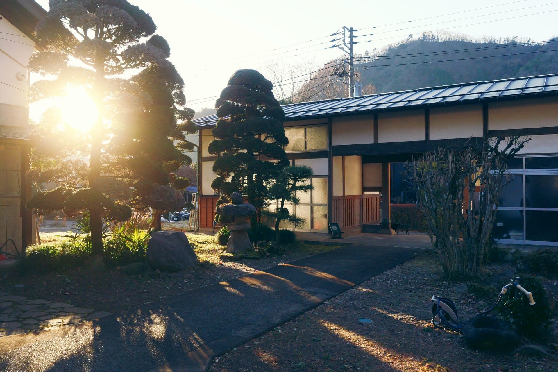 古民家の庭
