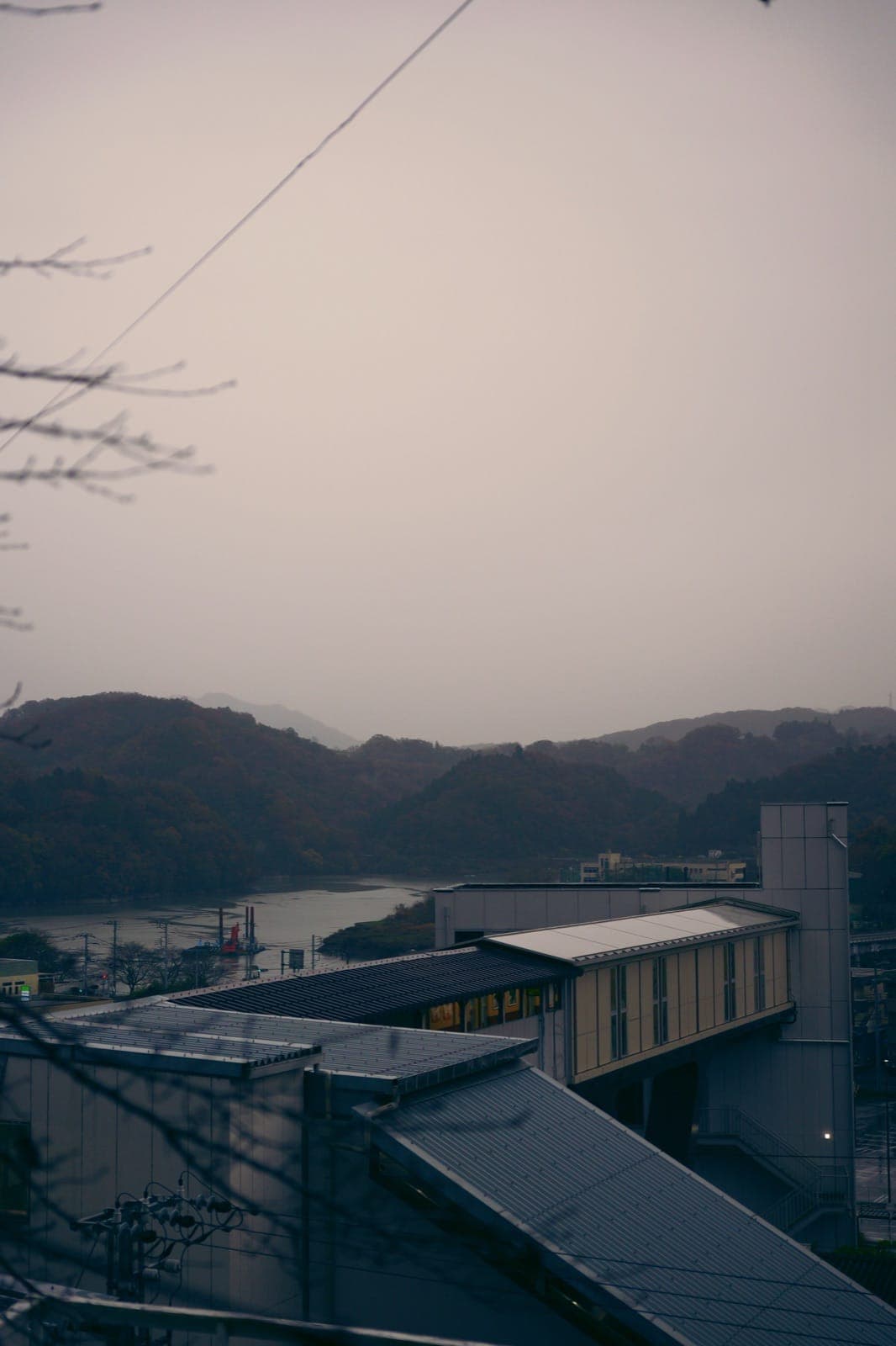 2024年11月の朝の景色