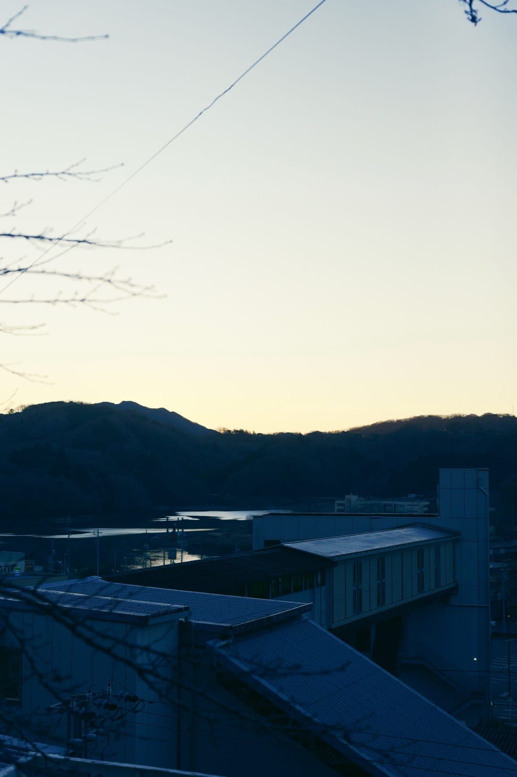 2025年1月の朝の景色