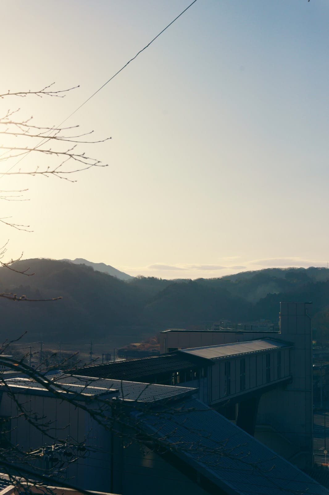 2025年2月の朝の景色