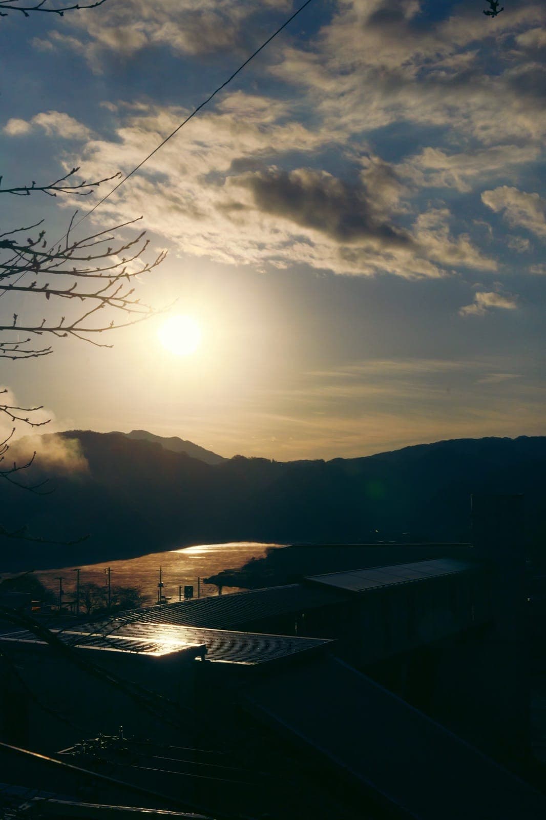 2025年10月の朝の景色